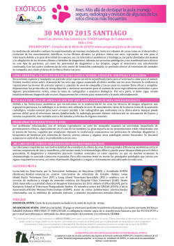 EX&Oacute;TICOS_ALFONSO MOYA_30 Mayo 2015 SANTIAGO