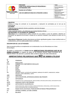 ABREVIATURAS PELIGROSAS QUE NOSE DEBEN UTILIZAR