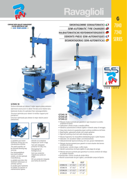 G 7040 7240 SERIES - Diamond Garage Equipment