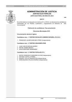 Junta Electoral de Zona de Jaca