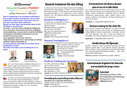 Integrationsangebote - Jugendb&uuml;ro Ramstein