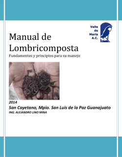 Manual de Lombricomposta