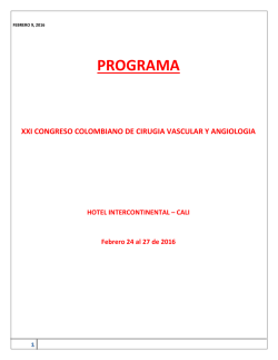 Descargar Programa XXI Congreso Colombiano de Cirug&iacute;a