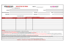 RMA Infiniton y Megaexit