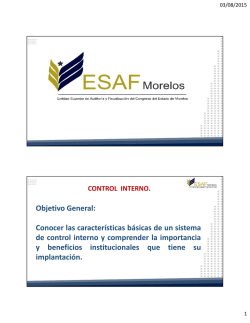 control interno