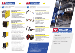 &bull; Capacidad: 150 Amperios. &bull; Antorcha refrigerada por agua. &bull; Alta