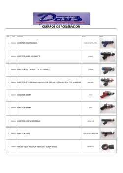 CUERPOS DE ACELERACION