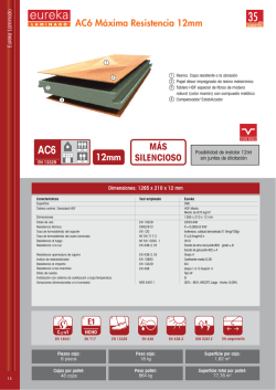 AC6 M&aacute;xima Resistencia 12mm 12mm M&Aacute;S SILENCIOSO