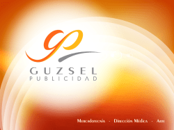 Presentaci&oacute;n Guzsel Publicidad