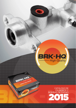 CILINDROS Y BOMBAS DE FRENO