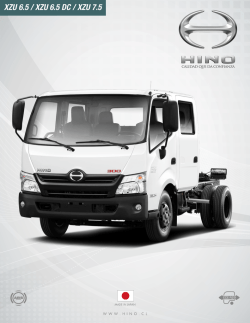 XZU 6.5 / XZU 6.5 DC / XZU 7.5