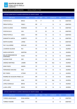 LISTADO ADMITIDOS E AGARDA NENOS/AS DO GRUPO IDADE 0
