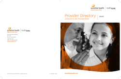 Provider Directory
