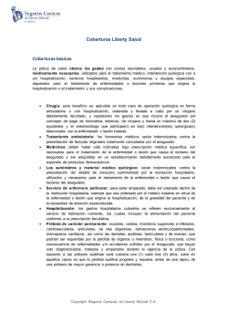 Coberturas Liberty Salud