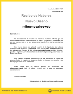 Recibo de Haberes Nuevo Dise&ntilde;o mibuenosairesweb