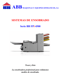 Ensobradora FPI 4530