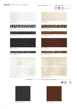 NOVA 25X70 / 41X41 - vieille materiaux