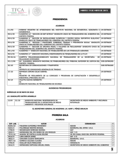 19 - Tribunal Federal de Conciliaci&oacute;n y Arbitraje