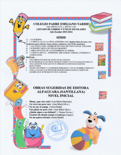 KINDER - Colegio Padre Emiliano Tardif