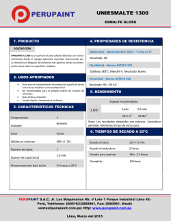 uniesmalte 1300 - perupaint.com.pe