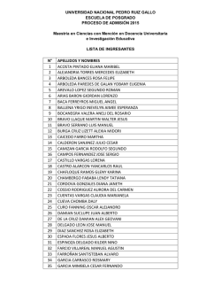 n&deg; apellidos y nombres 1 acosta pintado eliana maribel 2