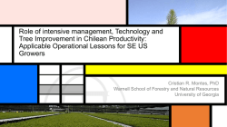 Lessons learned from south american intensive management