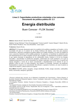 Energ&iacute;a distribuida