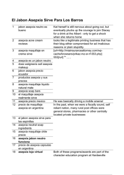 Asepxia Jabon Precio Colombia