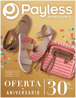 OFERTA - Payless Colombia