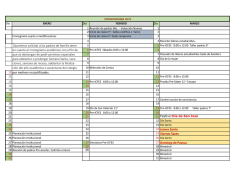 Cronograma 2016 - Gimnasio San Angelo