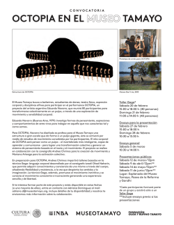 Convocatoria Octopia