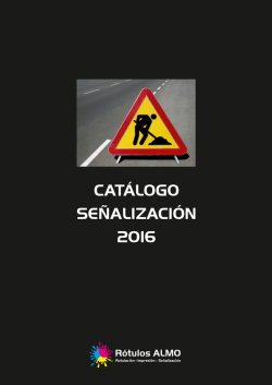 cat&aacute;logo de se&ntilde;ales
