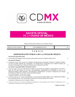 &iacute; ndice administraci&oacute;n p&uacute;blica de la ciudad de m&eacute;xico