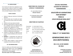 Triptico de Ayuda - CCH Azcapotzalco