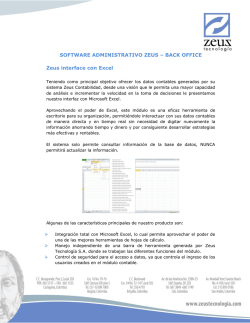 SOFTWARE ADMINISTRATIVO ZEUS &ndash; BACK