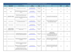 Cronograma de Reuniones de Comit&eacute; T&eacute;cnico de Normalizaci&oacute;n