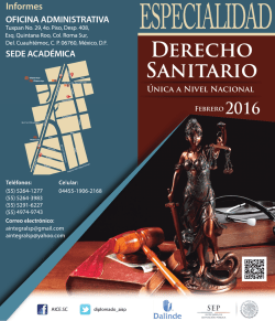 &Uacute;nica a Nivel Nacional - Diplomados en Hospitales
