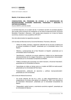 Madrid, 12 de febrero de 2016