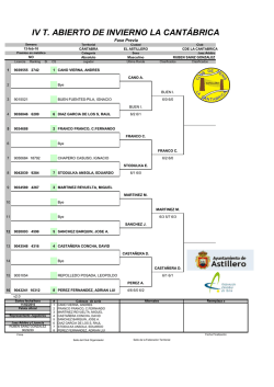 Fase Previa - Federaci&oacute;n C&aacute;ntabra de Tenis