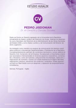 pedro jisdonian - estudio hugalde