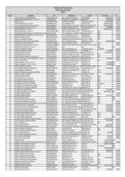 Padr&oacute;n de Proveedores Municipio Amatit&aacute;n