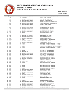 UNION GANADERA REGIONAL DE CHIHUHAUA