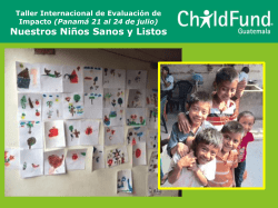 Ni&ntilde;os Sanos y Listos &ndash; Guatemala