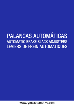 Palancas de Freno Autom&aacute;ticas Descargar PDF