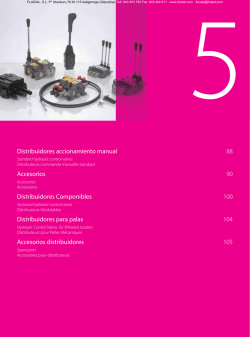 Distribuidores Hidr&aacute;ulicos