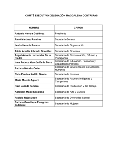 Delegaci&oacute;n Magdalena Contreras