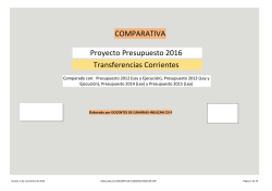 Transferencias corrientes - docentes de canarias