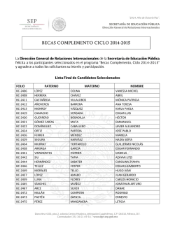 resultados 2014