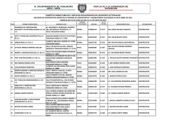 comit&eacute; de obras publicas y servicios relacionados del municipio de