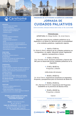 CUIDADOS PALIATIVOS